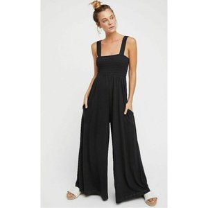 NWT Free People Homecoming Jumper - Black Medium